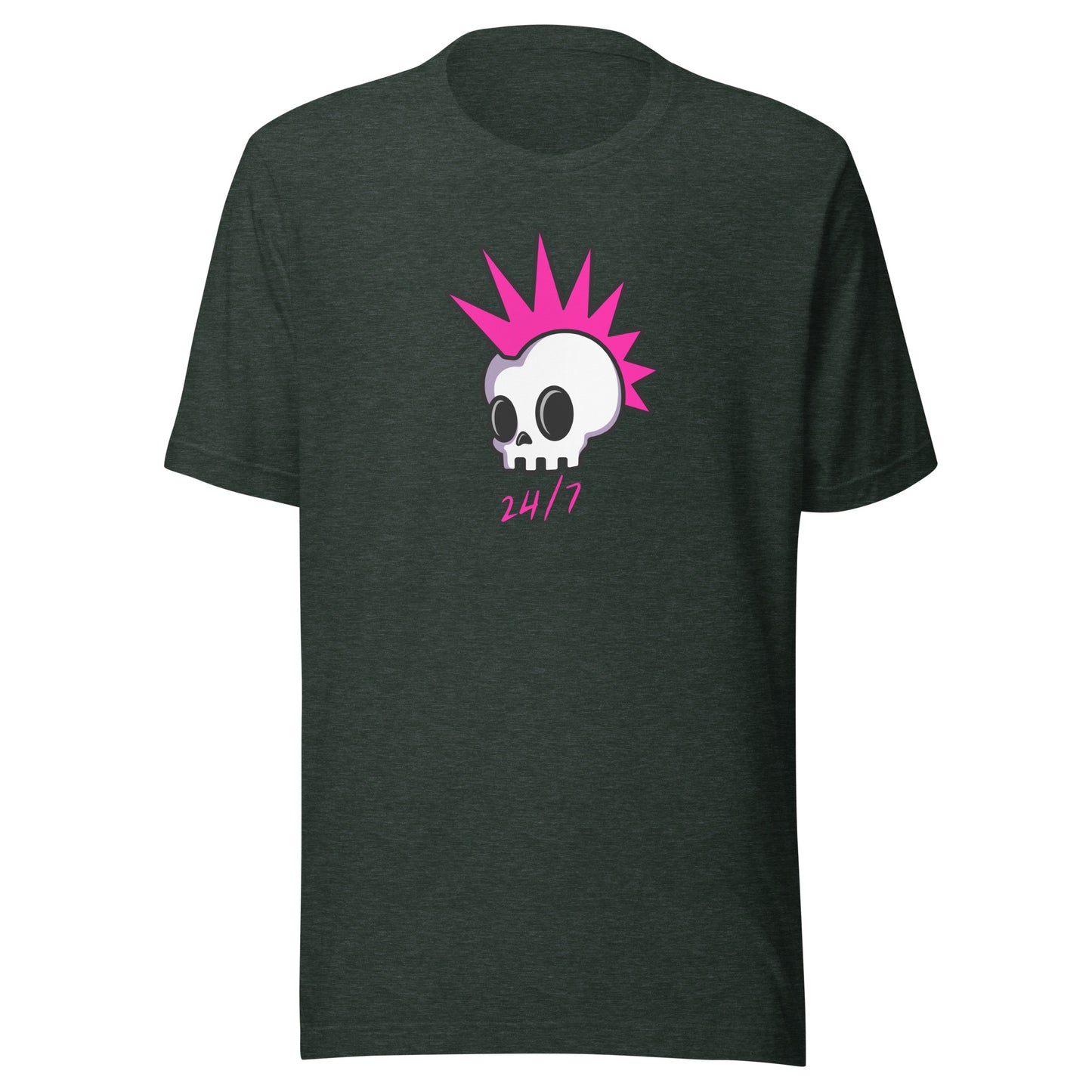 New Punk Rock 24/7 Logo Unisex T-Shirt